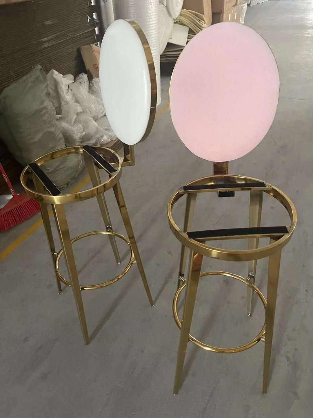 ￥%Modern Round Back Bar Chairs for Wedding Events and Dining for Hotel Furniture