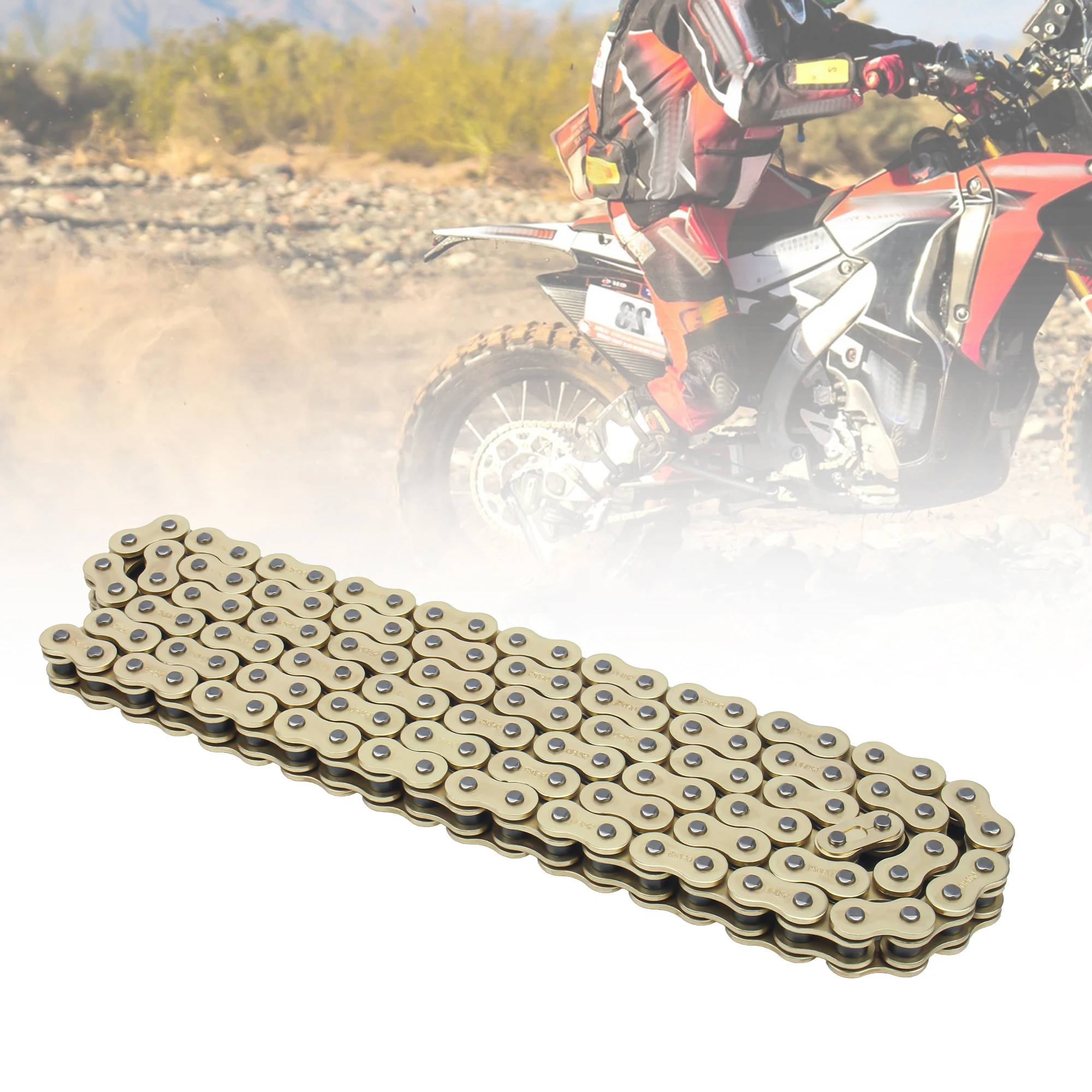 Motorcycle Chain 120L 520HO 520HS ATV UTV Universal for KTM Honda Yamaha Kawasaki Dirt Bike Motocross Accessories Modified parts