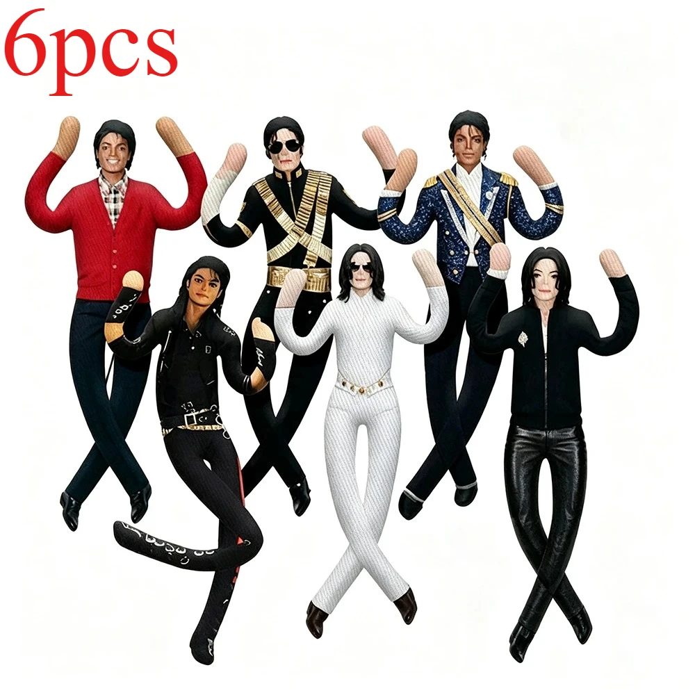 2026 Michael Jackson Cosplay Prop Doll Plush Figure Abstract Joint Mobility Dolls Soft Stuffed Decoration Props Collection Gift - view 6