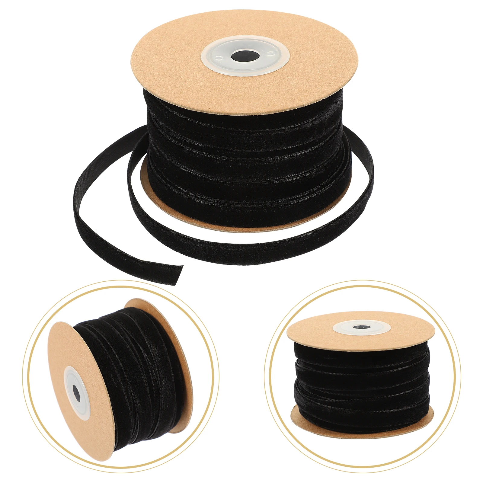 

1 Roll Fabric Ribbon For Hair Bows Gift Wrapping Diy Crafts Decorative Ribbons Soft Woven Ribbon Home Sewing Accessories Webbing