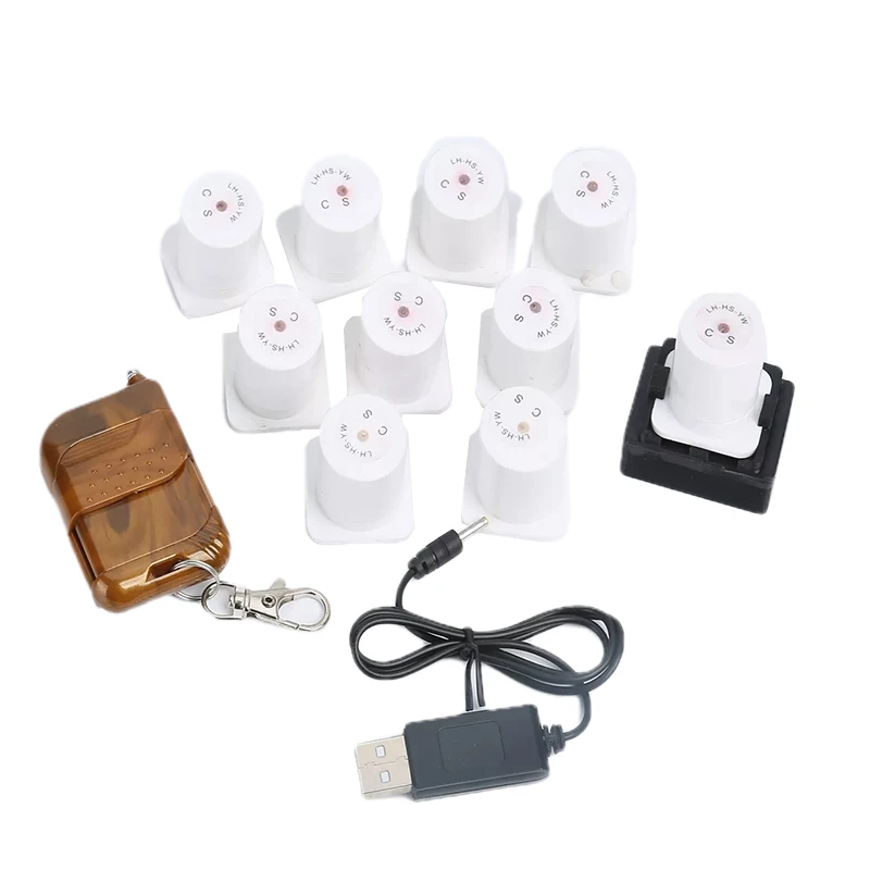 Mini Smoke Machine Stage Magic Tricks Remote Control Single Revolutionary Smoke Device Electronic Spray Magician Illusion