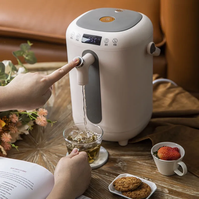 220V 3L กาต้มน้ำไฟฟ้าสแตนเลสด้านในแบบพกพาไฟฟ้าต้มหม้อน้ำไฟฟ้าน้ำร้อนขวด