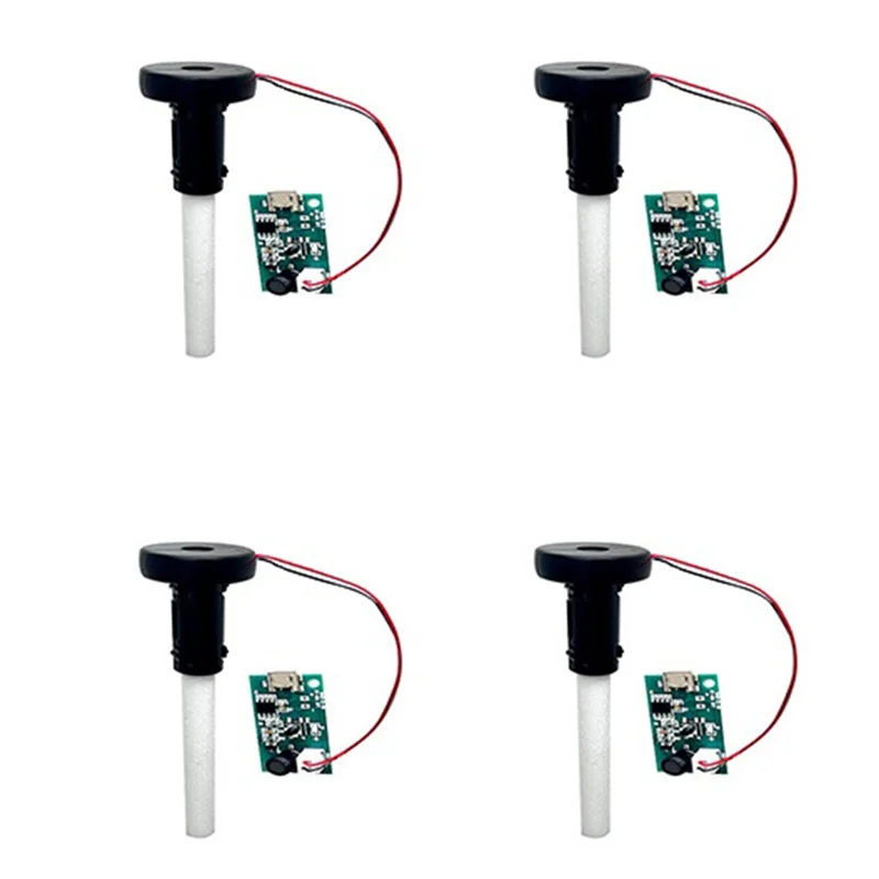 Exquisite-4Pcs DC 5V Switchable Humidifier Module Atomization Control Board DIY Ultrasonic Atomizer Micro-Interface