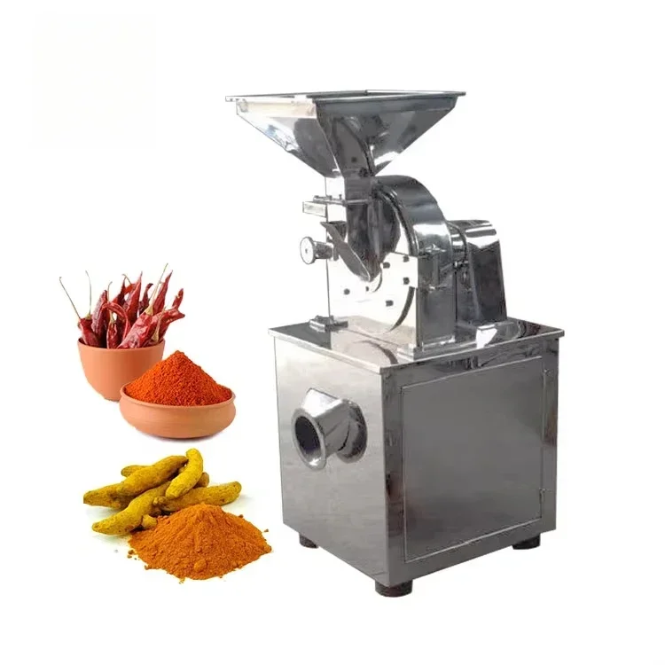 Industrial Food Leaf Dry Tea Powder Spice Grinder Sugar Masala Grinding Machine