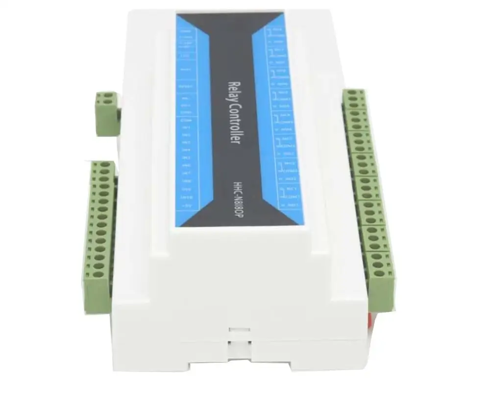 Imagem -02 - Módulo de Relé de Rede ip Ethernet Industrial Canais Dispositivo de Controle Remoto Ethernet para Rs485 Relé Biestável Modbus Tcp