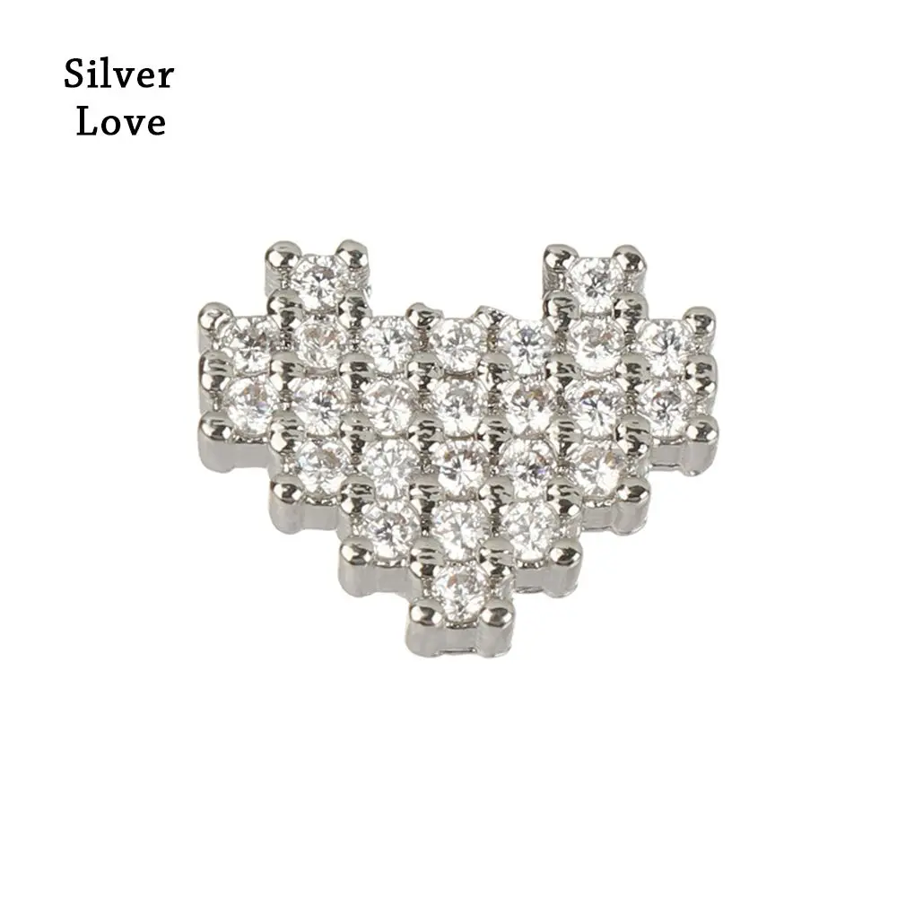 Wearable Devices Pendant DIY For iwatch Bracelet Metal Charms Decorative Diamond Ornament Silicone Strap Accessories