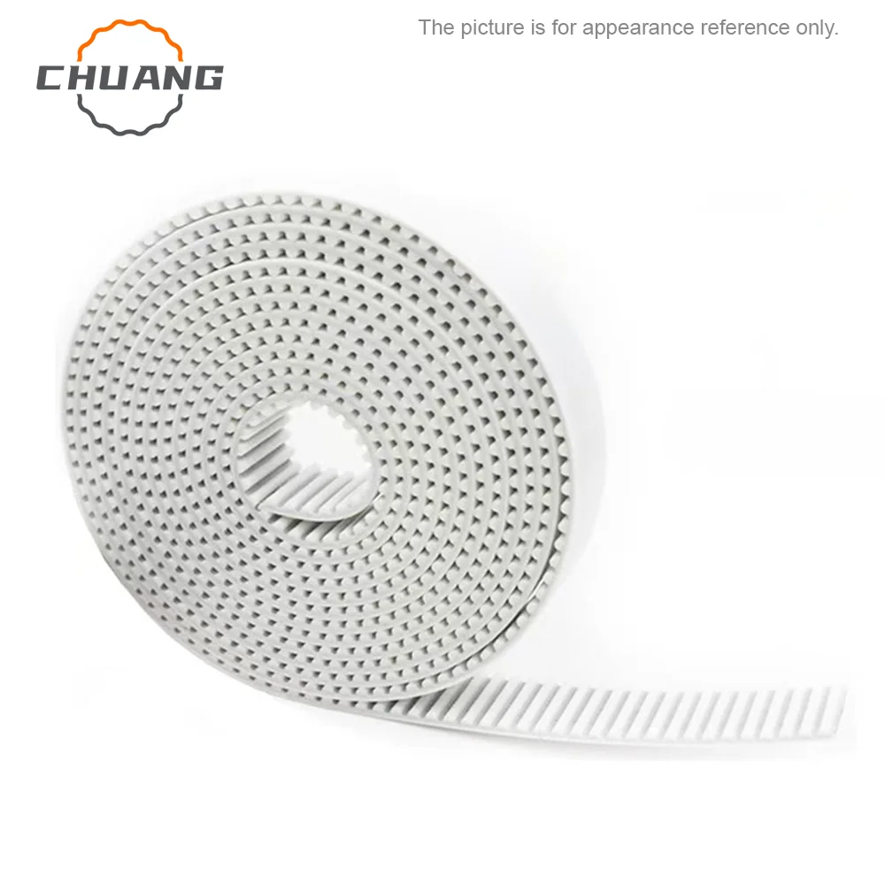 HTD 3M Cinghia dentata aperta Larghezza 6/10/15/20/25/30mm 3M PU Cinghie sincrone Poliuretano con filo di acciaio Personalizzabile di alta qualità