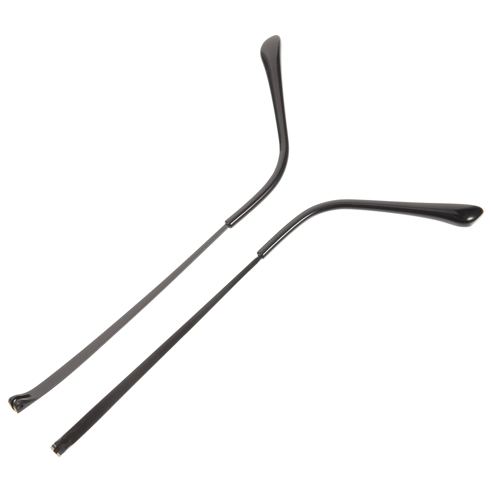 

2pcs Metal Glasses Accessories Black Color Universal Replacement Arm Legs for Eyeglasses Sunglasses Reading Myopia Glasses Long