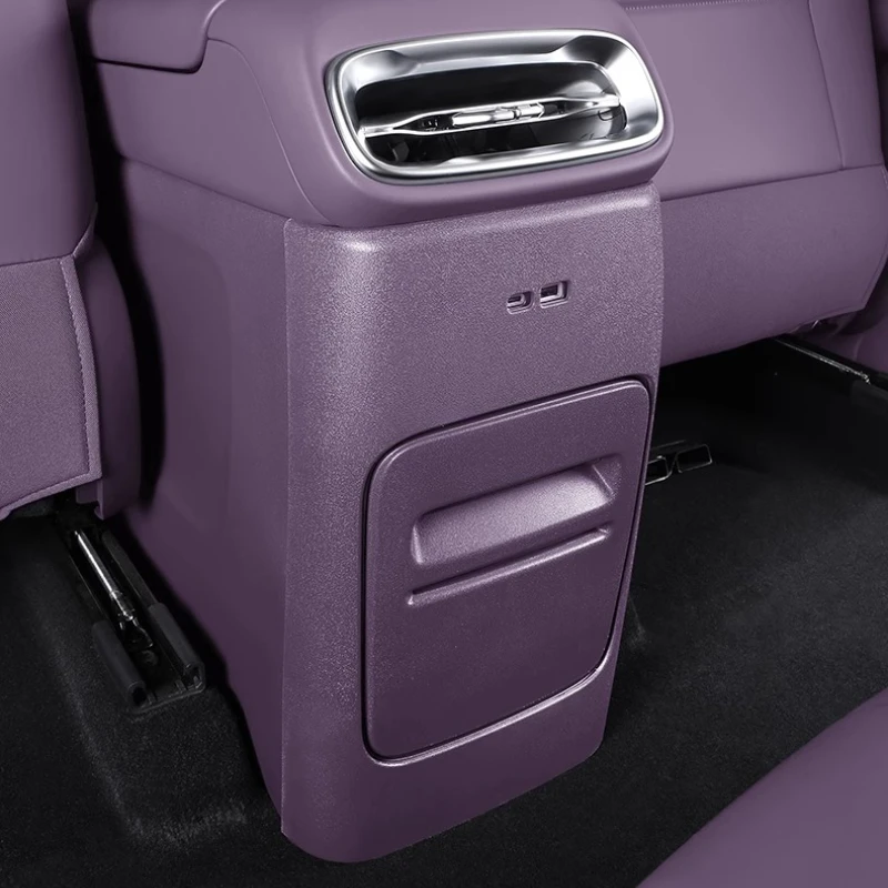 Rear Storage Tissue Box Anti-kick Pad Interior Modification Protection Cover For LEAPMOTOR B10 Auto Parts Supplies Accessories