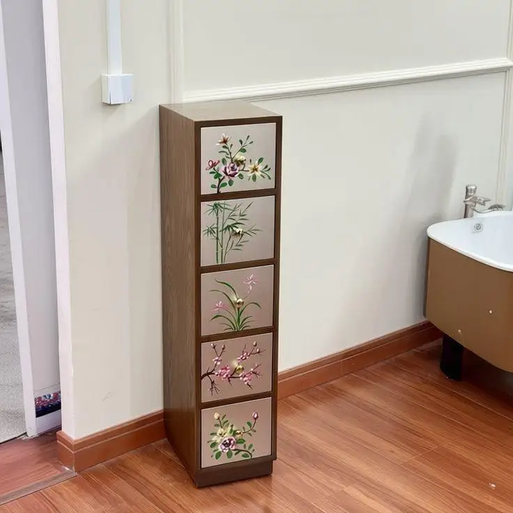HYS medieval chest cabinet storage cabinet modern simple locker Italian cabinet living room chest bedroom master bedroom