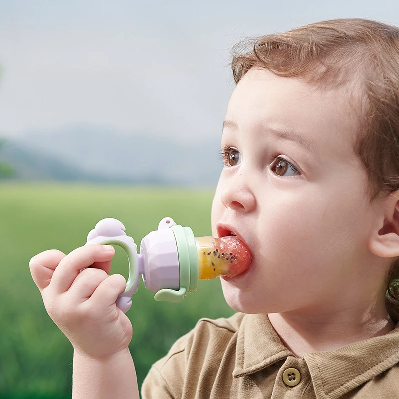 Baby Bite and Teeth Glue Supplementary Food Device for Soothing Pacifiers Baby Tooth Grinder Feeding Device