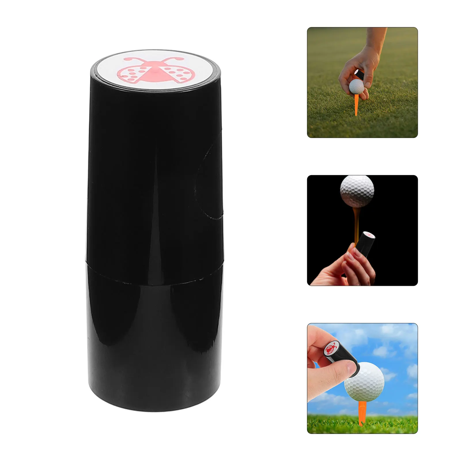 

Ball Tool Custom Logo Marking Stamps Waterproof Ink Golf Ball Stamp Tool Durable Marks Portable Golf Accessories