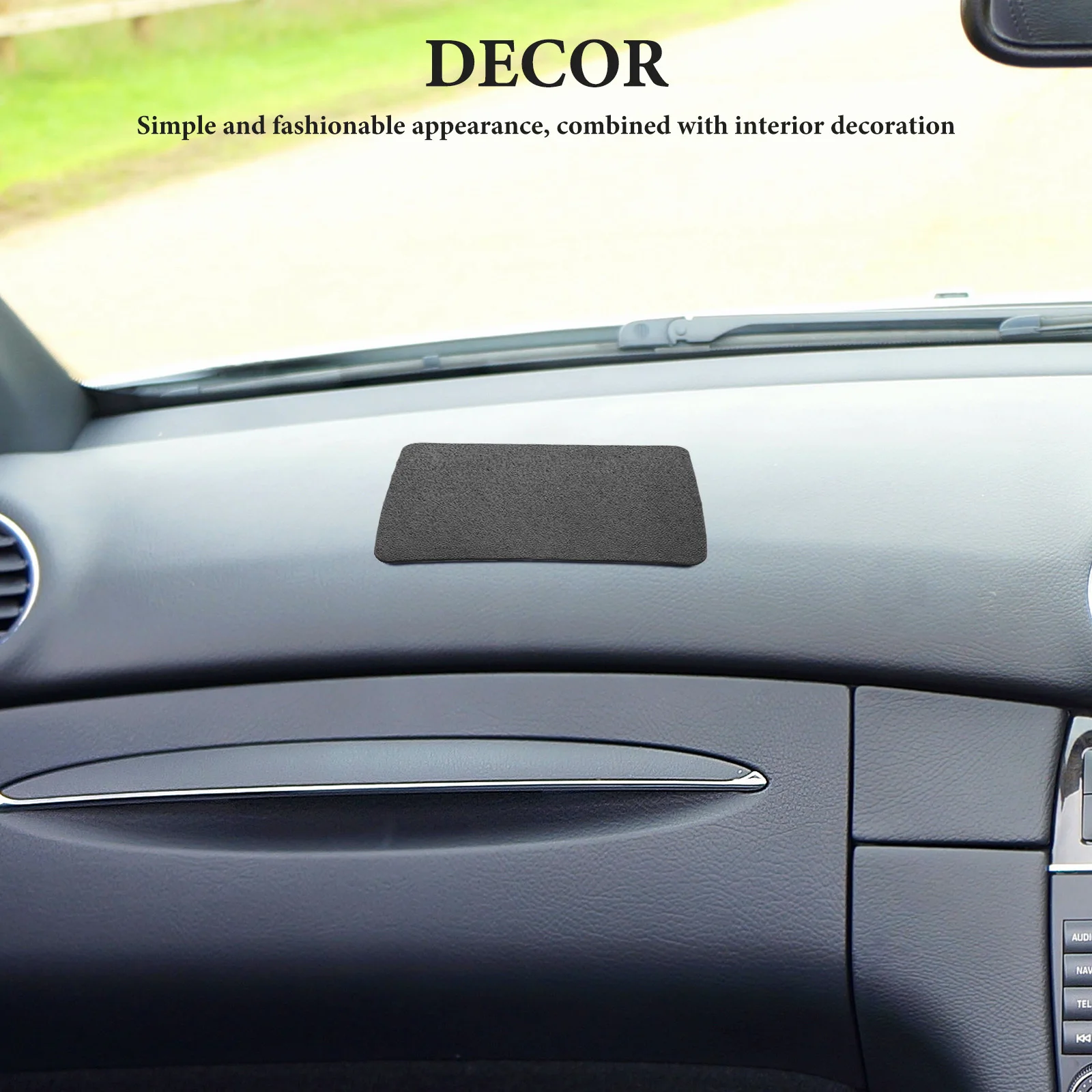 

Car Dashboard Non-Slip Mat Anti Slide Sticky Dash Pad Multifunctional Gripping for Phone Keys Coins Glass Center Console