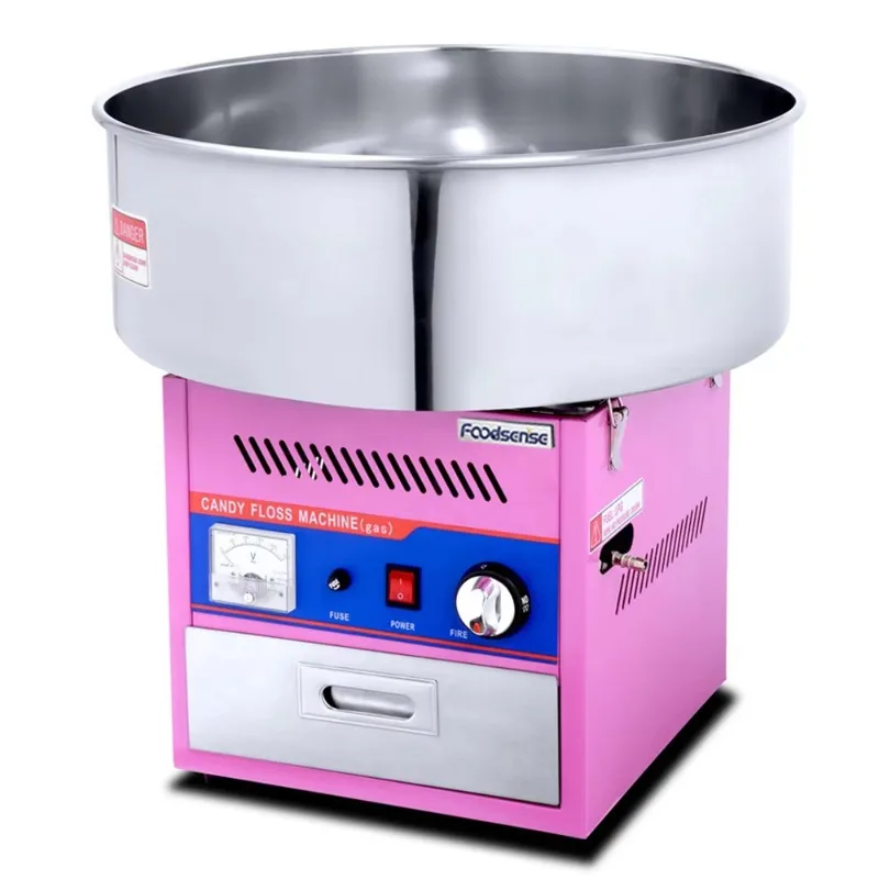 Cotton Candy Machine Price Automatic with Metal Bowl Flower Gas Cotton Candy Machine /Cotton Candy Machine