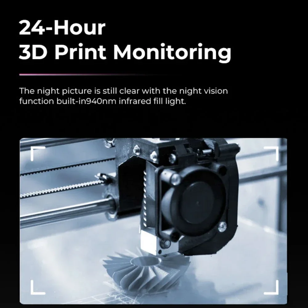 Creality Official Nebula Camera 1080P HD USB Camera for 3D Printer Real-Time Monitoring Time-Lapse Video Spaghetti Detection