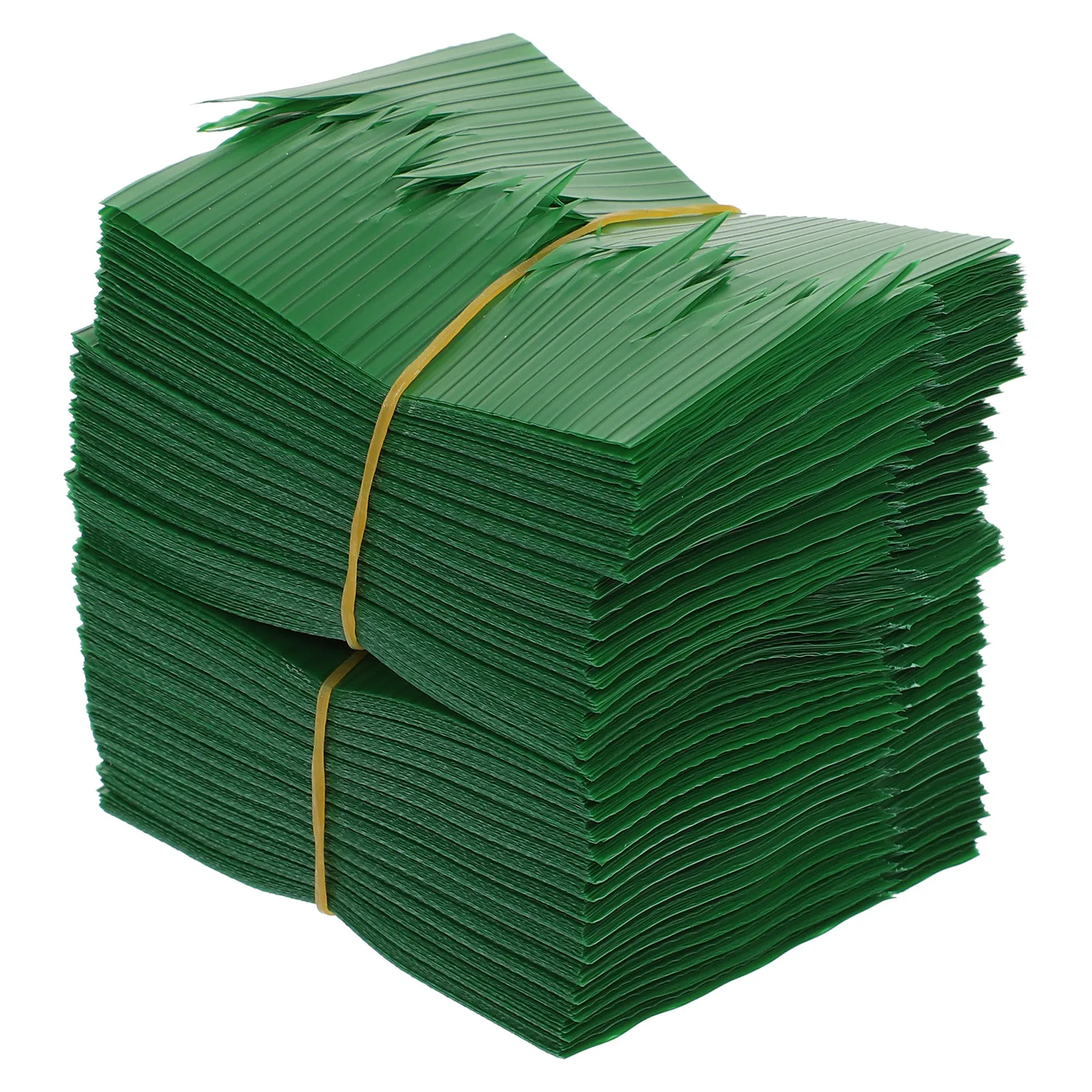 1000Pcs Fake Sushi Decorative Grass High Performance Resin Leaf for Sushi Decor Sashimi Platter Leaf Dish Ornament Desktop Decor