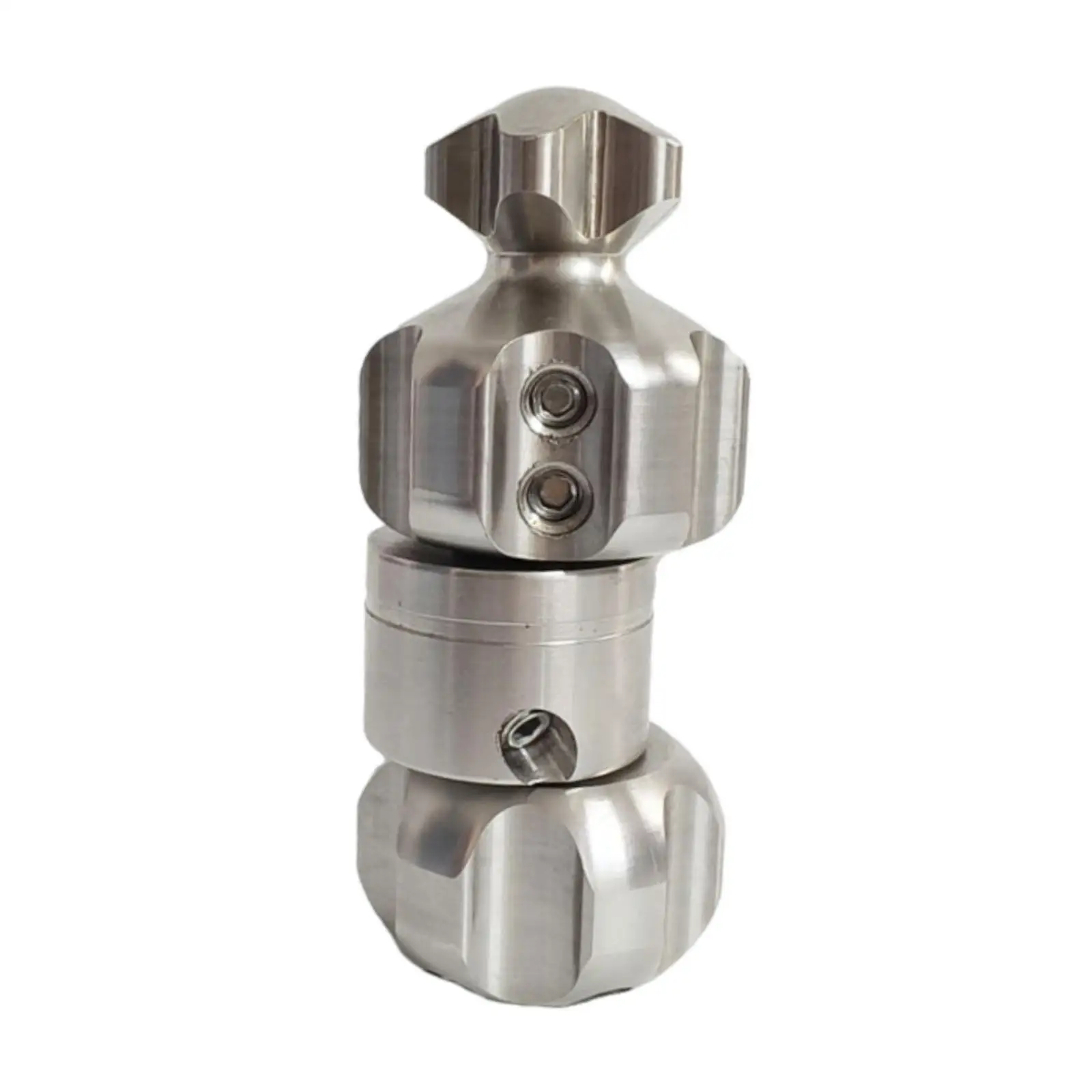 Sewer Jet Nozzle 1/2 Inch Internal Thread Rotating Stainless Head for Water Hose Tube Cleaning