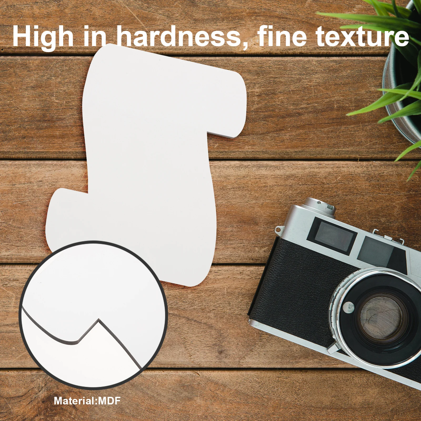 

Sublimation Blank Photo Frame For Graduation Lightweight Diy Heat Transfer Picture Frame Smooth No Burrs Decorative