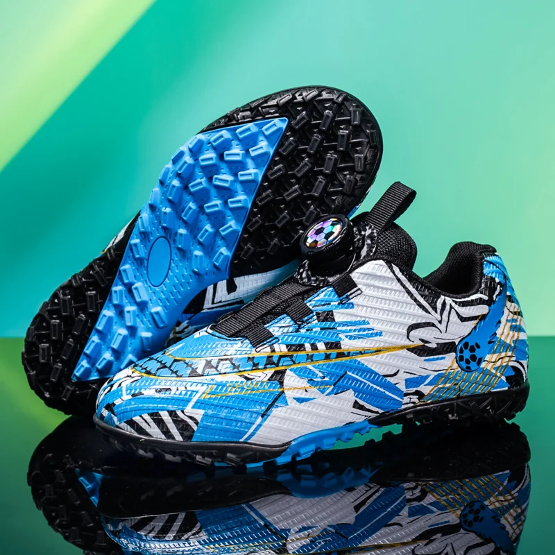 

Новые профессиональные футбольные бутсы для детей, ультралегкие бутсы для игры на газоне, нескользящие тренировочные кроссовки для мальчиков, дропшиппинг