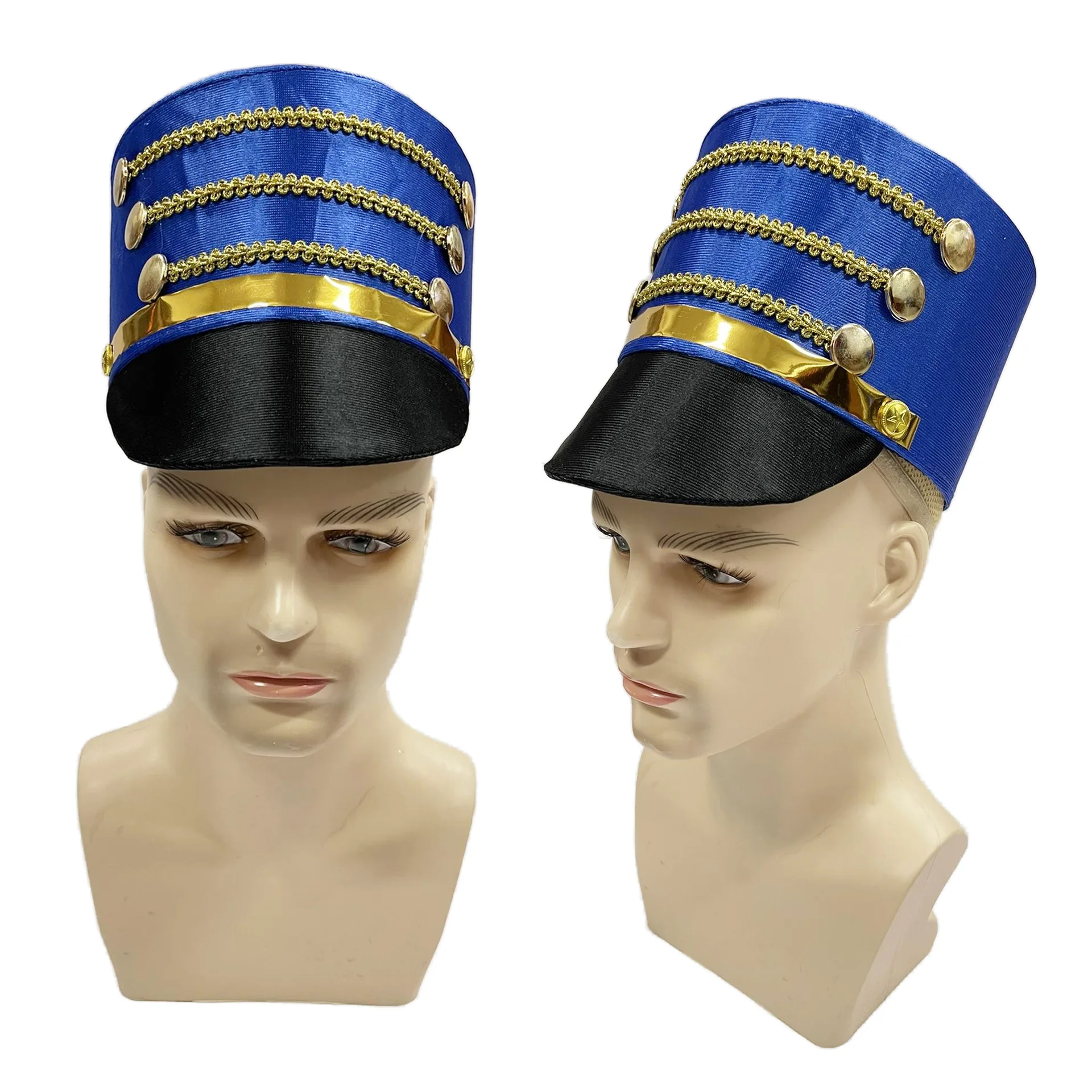 Funny UK Tall Bowler Hat Band Performance Ceremonial Hat Mardi Gras Party Props Porter Hat