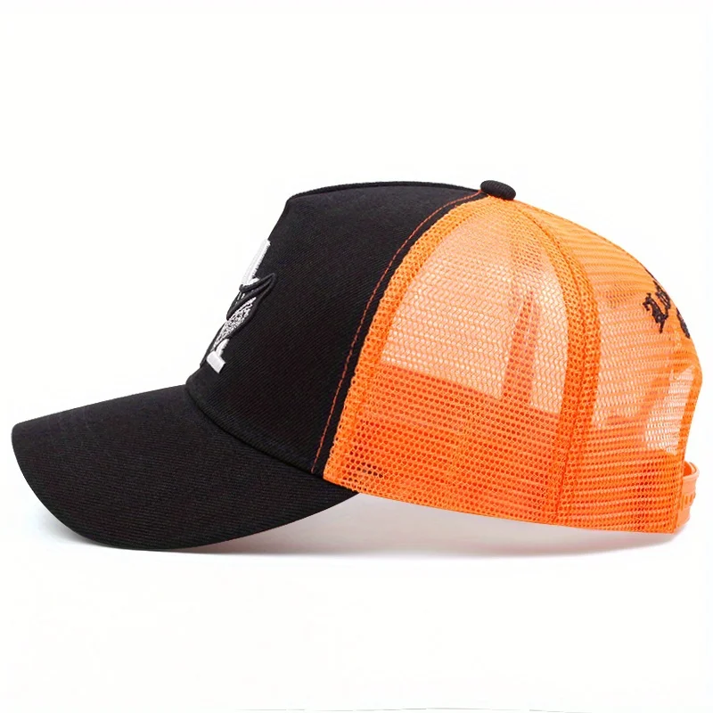 Breathable Mesh Baseball Caps For Men Summer Cool Trucker Hats Embroidery Snapback Cap Men Women Sun Hat