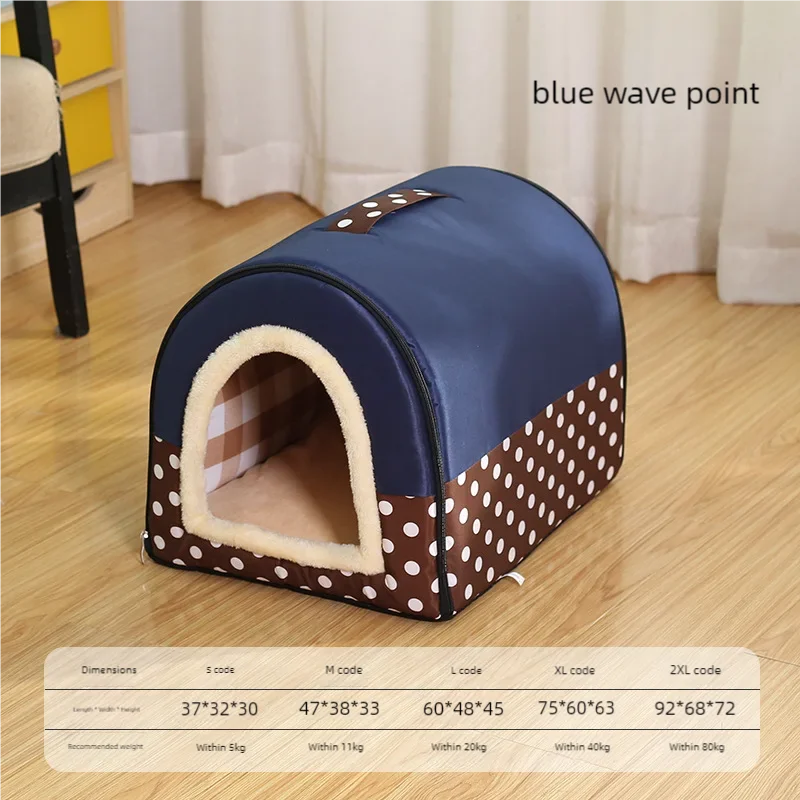 

Winter Portable Handheld Pet Nests, Small and Medium sized Cat Nests, Dog Nests, Semi Enclosed Cat Villas, Available for All Sea