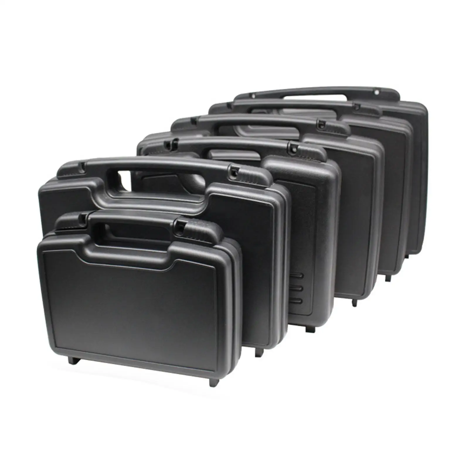 Protective Instrument Tool Box with Sponge Small Parts Carry Tools Multifunction Empty Anti Impact DIY Compartment Storage Case