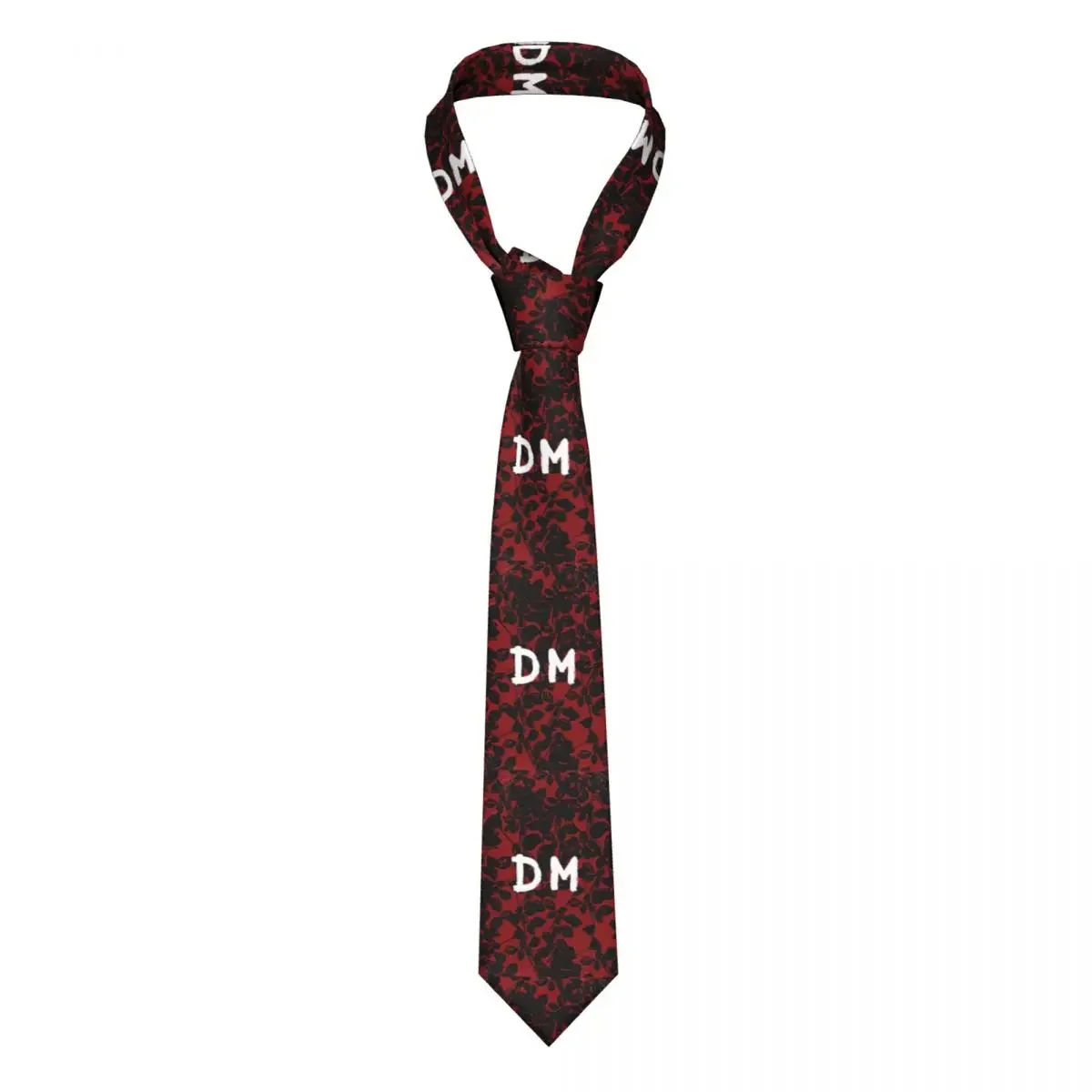 DeMo Violator Texture Neckties Men's Custom Silk Depeche Cool Mode DM Neck Tie for Office