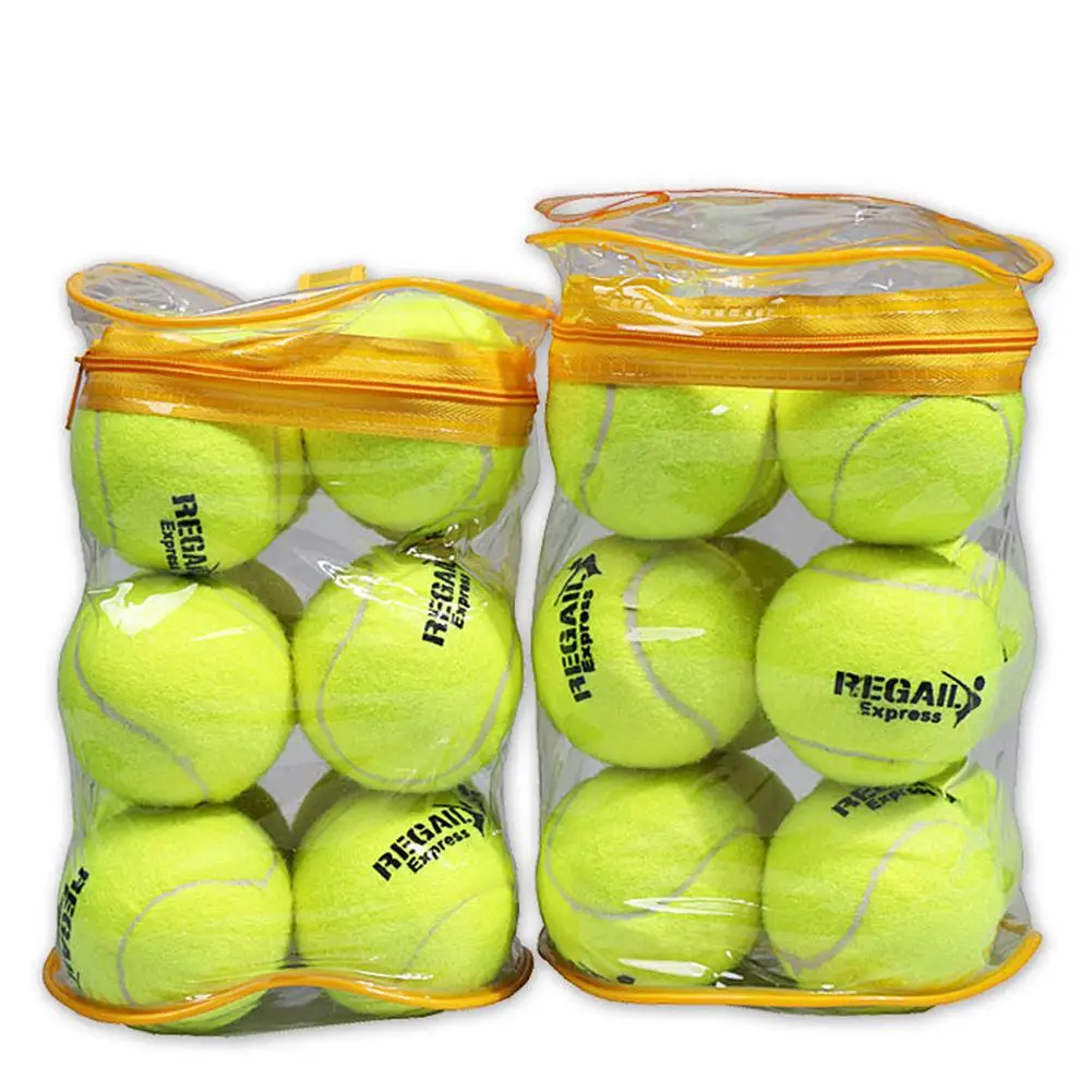 

Tennis Balls 12 Pack Durable Pressurized Tennis Balls Training Tennis Balls High Bounce Practice Tennis Balls For Beginners