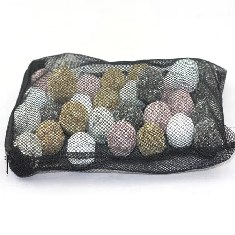1-20Pcs Filter Net Bag Mesh Bag Pond For Bio Ball Carbon Media Ammonia Aquarium Fish Tank Isolation Bag Black