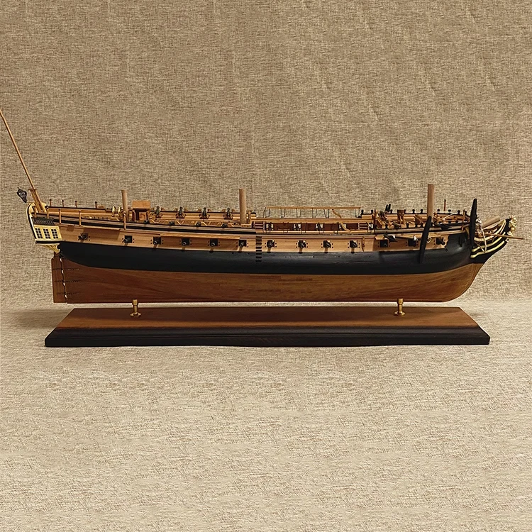 1/72 Ship Model Belle Poule 1780 French 36-gun Frigate DIY Simulation Ship Model Collection Class Ship Model Kit Gift Collection