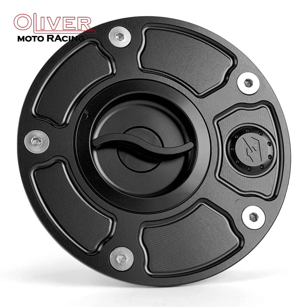 For Kawasaki H2 H2R Z900RS 2017-2026 Motorcycle Keyless Fuel Tank Cap Gas Oil Airbox Cover Quick Release Z900 RS