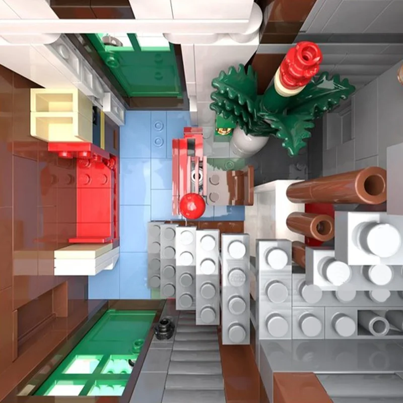 1687 pezzi MOC Fairy House modello modulare blocchi di costruzione costruzione assemblare fai da te creativo regalo di Natale idea giocattolo per bambini compleanno