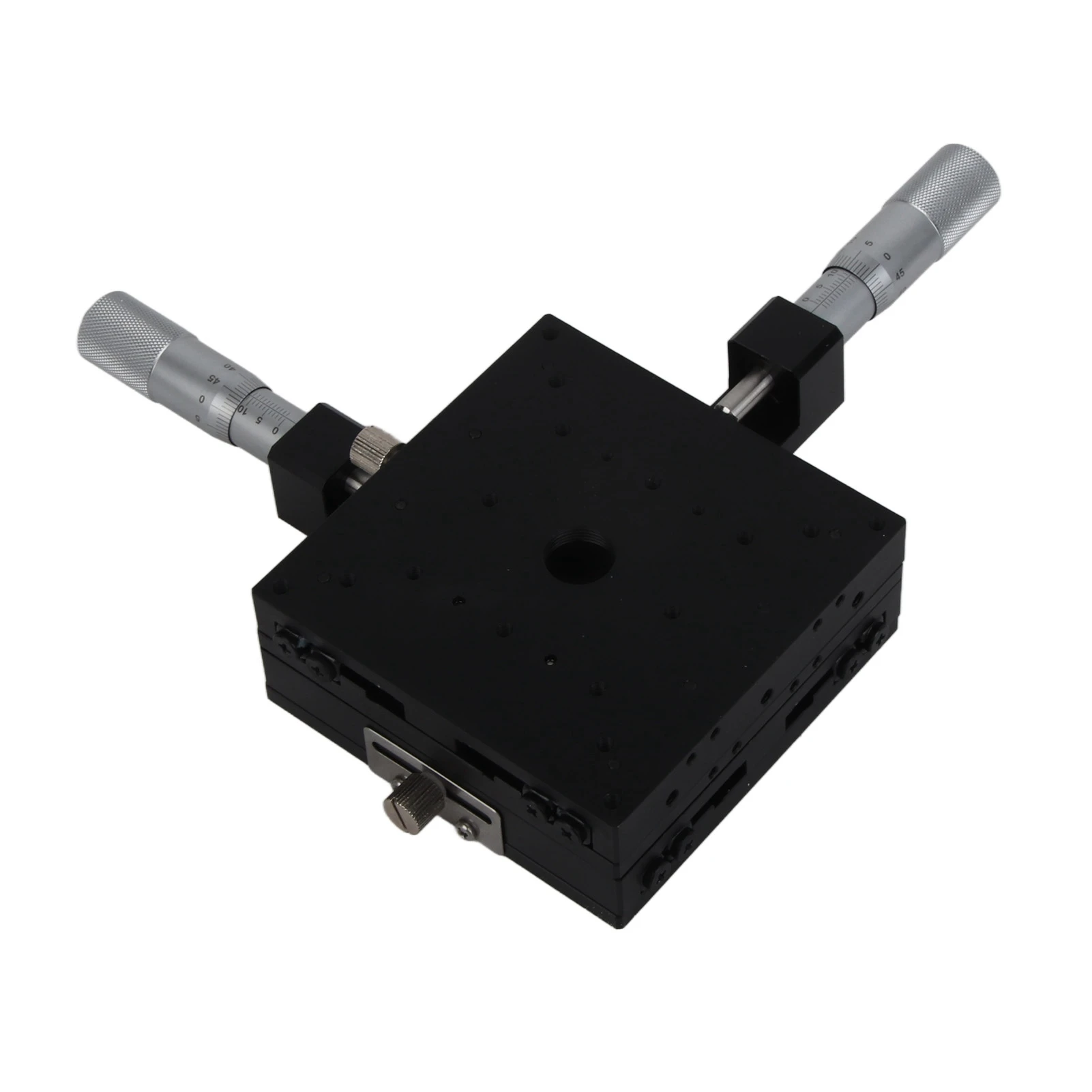 SEMY100‑AC Trimming Platform Micrometer Manual Slide Table Trimming Platform Cross Roller Stages 100*100*40mm