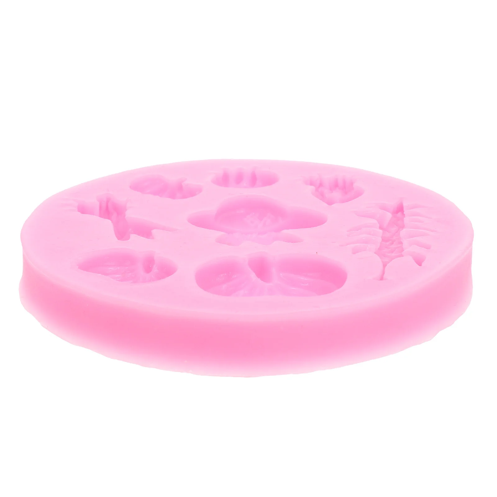 

Silicone Baking Mould For Cake Cupcake Chocolate Fondant Decoration Pink Creative Kitchen Tool Baking Pan