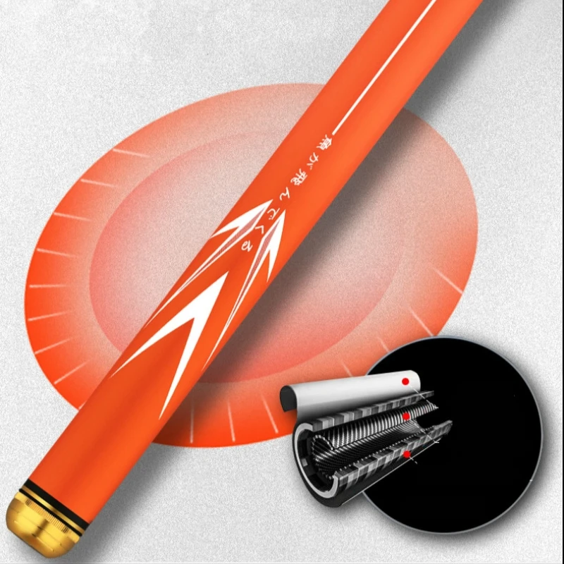 3.6m-10.0m اليد قضيب 12H سوبر الصلب تلسكوبي الصيد Olta عالية الكربون الألياف سمك الحفش الأسماك Canne تقدير لأسود حفرة فارا دي Pesca #4