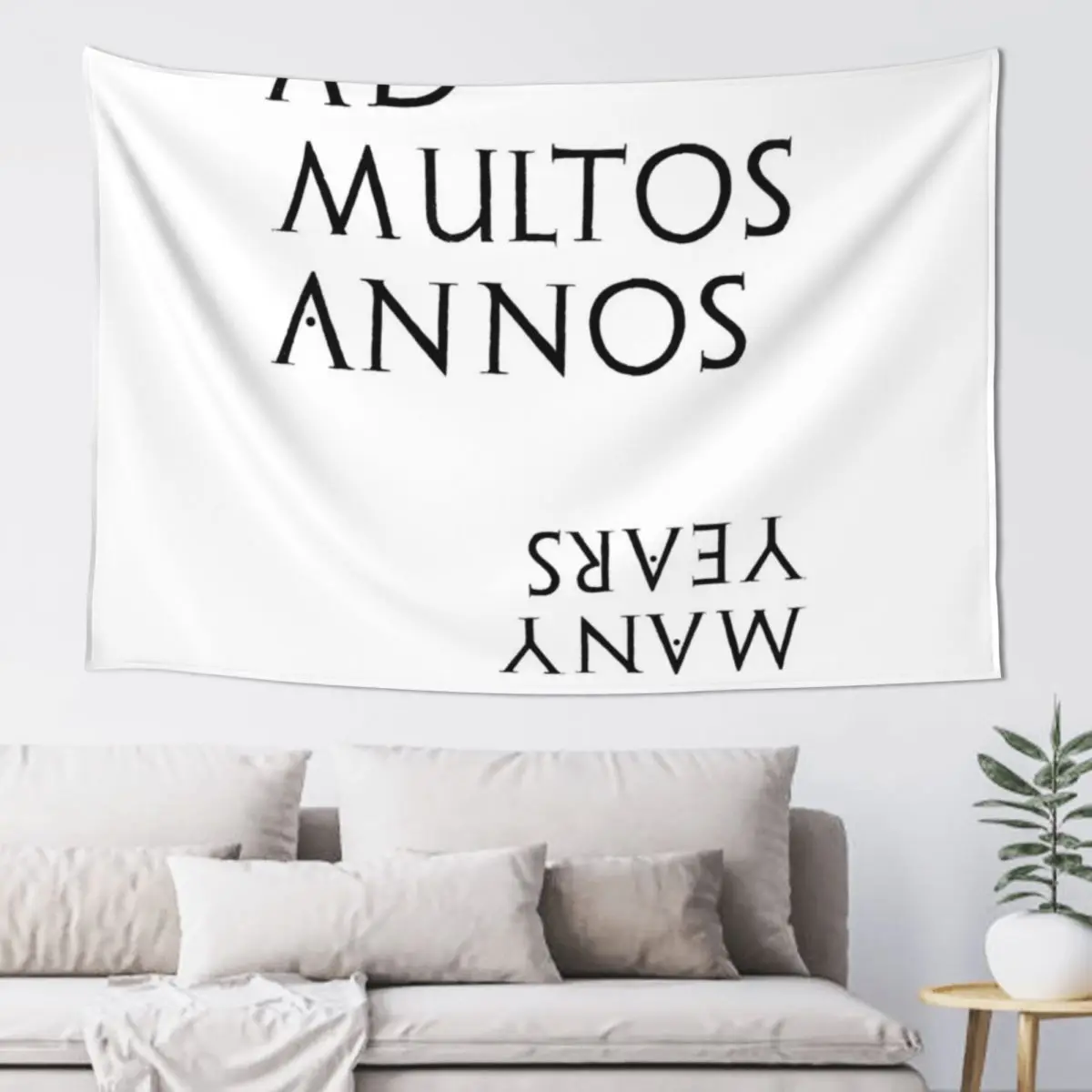 

Ad multos annos Tapestry Luxury Living Room Decoration Room Decor Cute House Decoration Tapestry