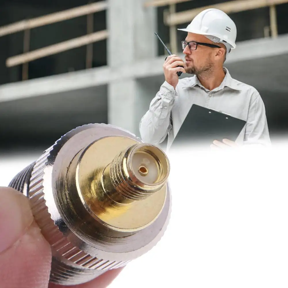 

1PC UHF Female to SMA Female Adapter RF Coaxial Coax Adapters UHF to SMA Male Connector SO239 for CB Radio Ham Station