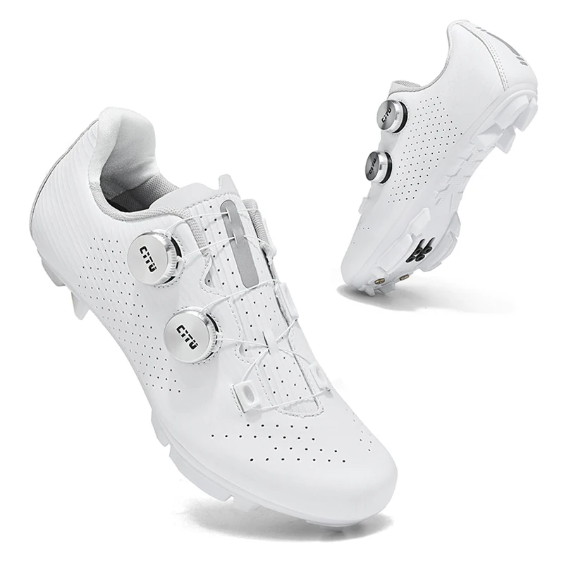 Cycling Sneaker Cleats Shoes man Flat Pedal Mtb Bicycle Shoe Speed Cycling Shoes indoor Mountain Bike Shoe Racing Lock spd shoes