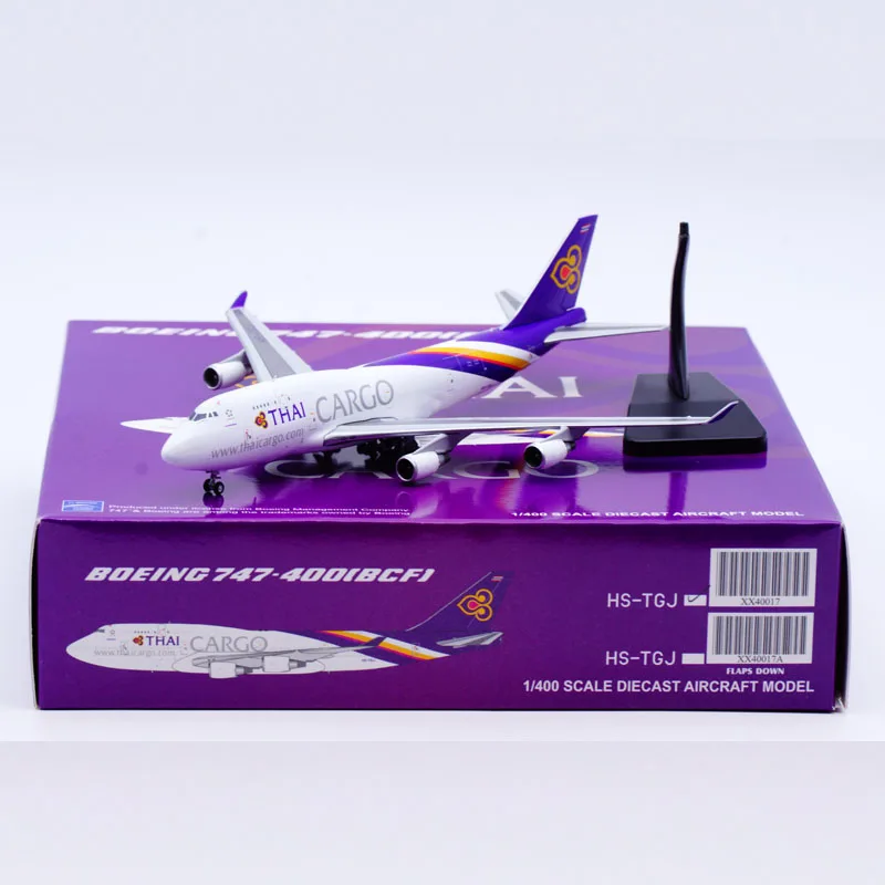 

XX40017 Alloy Collectible Plane Gift JC Wings 1:400 Thai Cargo "StarAlliance" Boeing 747-400(BCF) Diecast Aircraft Model HS-TGJ