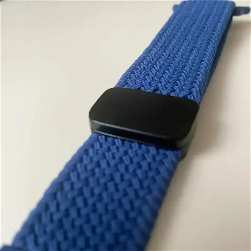 Ремешок нейлоновый для Apple Watch Band 44 мм 40 мм 45 мм 49 мм 41 мм 38, плетеный браслет с магнитной застежкой для iWatch series se 7 5 6 8 9 Ultra 2
