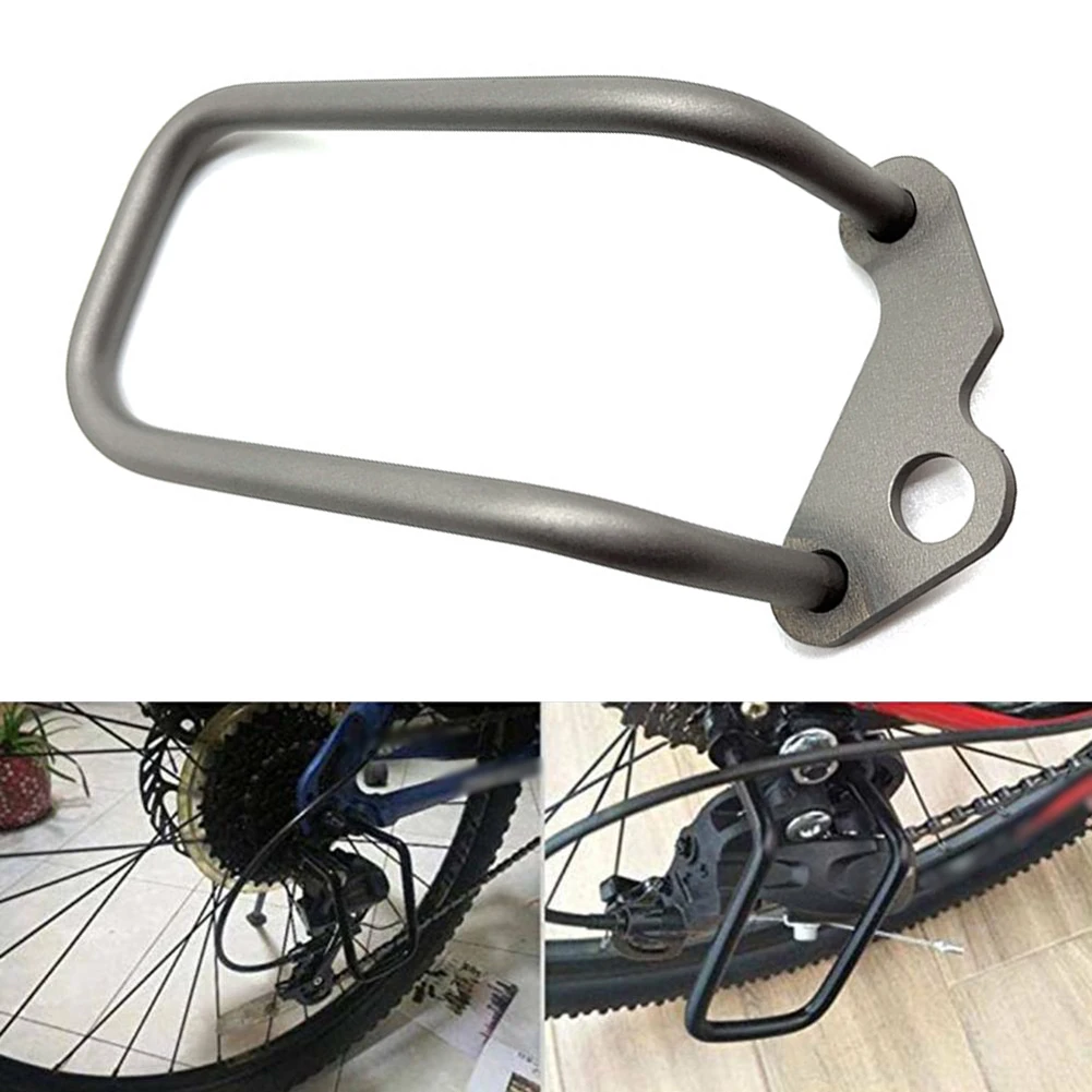 

Защитный щиток заднего переключателя из титанового сплава, защита от падения, складная защита для велосипеда, аксессуар для заднего переключателя велосипеда, езда по бездорожью