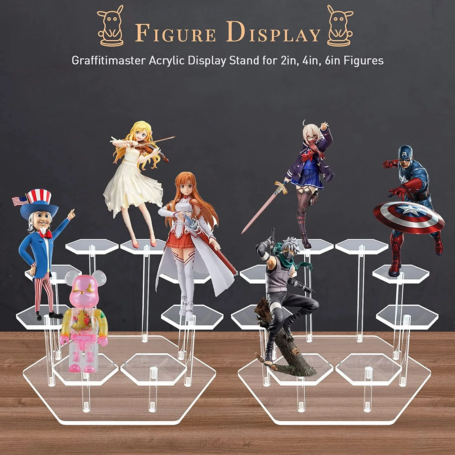 8/9 Tier Acryl Display Stand Voor Funko Pop Cijfers, Cupcake, Parfum, Dessert, Cosmetica, organisatoren Opslag Rack,Display Riser