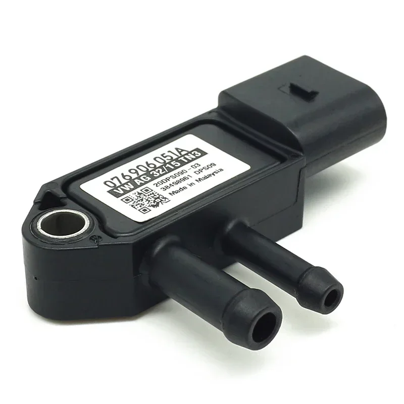 

076906051A DPF Differential Exhaust Pressure Sensor For A3 A4 A6 A8 Q7 VW Golf Jetta TDI 2.0L Diesel 0281002710 076906051B