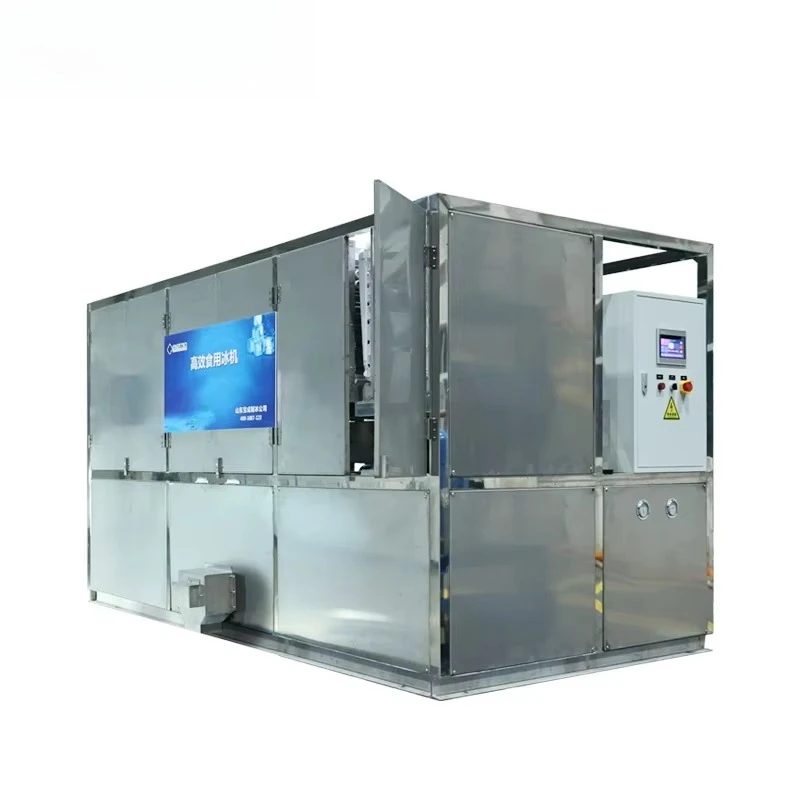 Customized Edible Cube Ice Producing Automatic Industrial Ice Cube Maker Making Machine