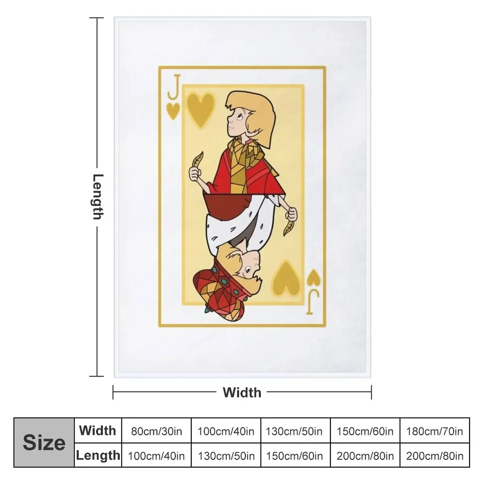 Jack of hearts Throw Blanket Summer Beautifuls decorative Luxury Throw Comforter Fashion Sofas Blankets