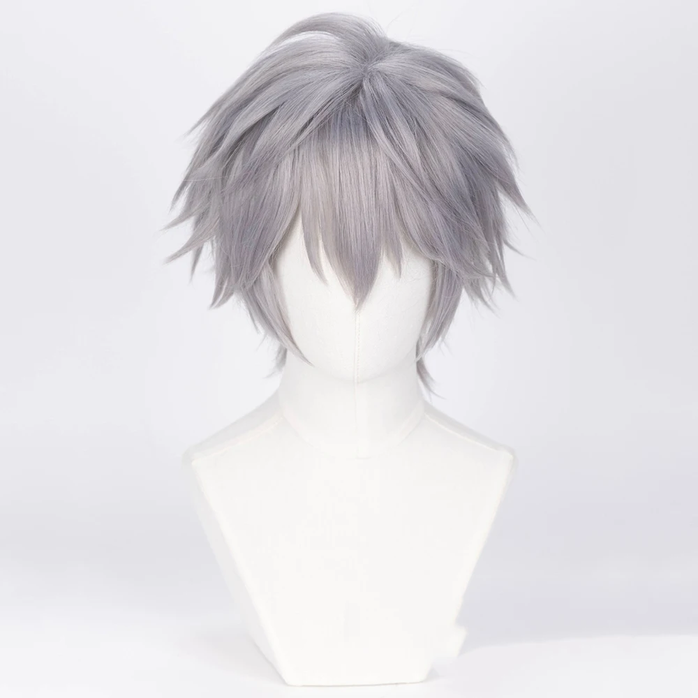 Anime alienígena palco cosplay peruca adulto unisex até curto encaracolado resistente cabelo sintético traje de halloween role play adereços festa