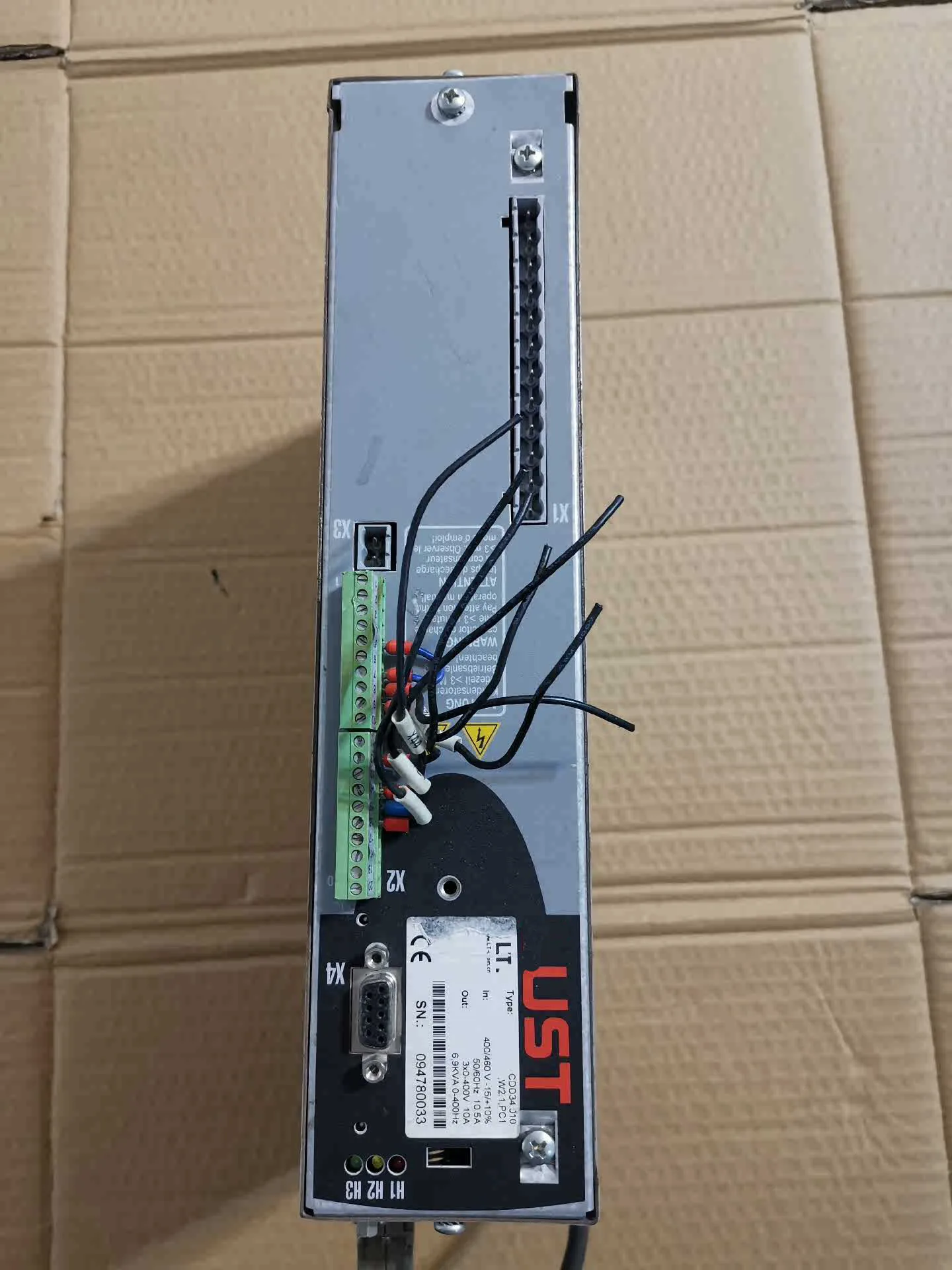 

CDD34.010.W2.1.PC1 Servo Drive for LUST CDD34.010.W2.1.PC1
