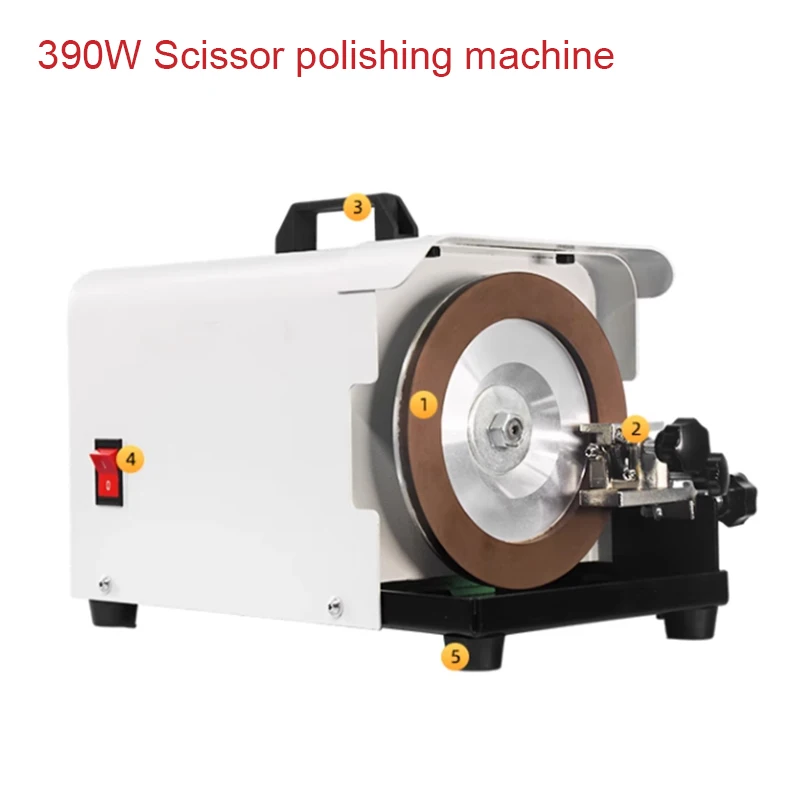 

220V Professional Electric Scissors Sharpener Universal Industrial Scissors Sharpening Machine