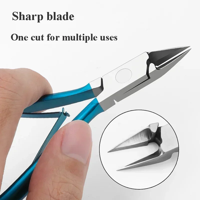 Toe Nail Clippers Nail Correction Thick Ingrown Toenail Nippers Dead Skin Remover Nails Care Plier Cutter Pedicure Manicure Tool